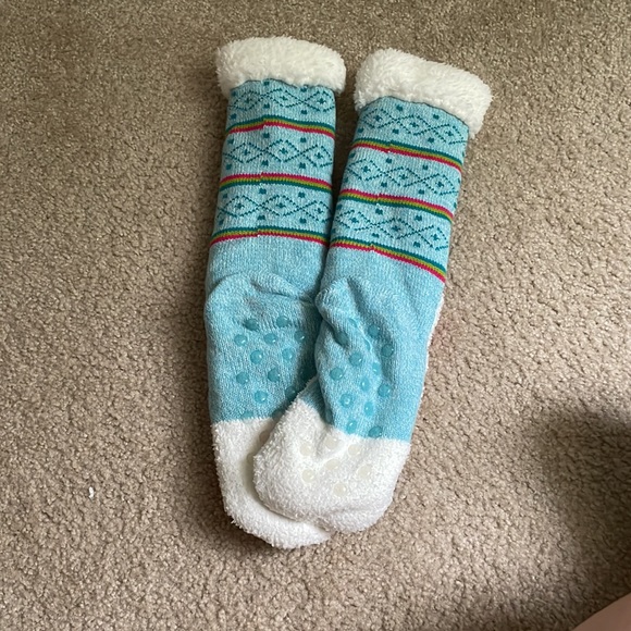 High length Llama fuzzy socks - Picture 2 of 2